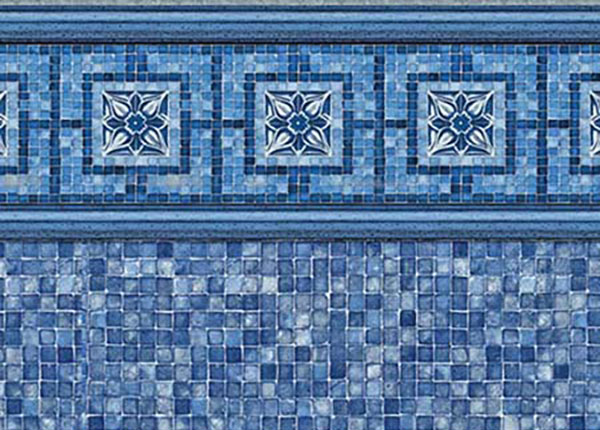 Vintage / Mosaic Blue Mosaic